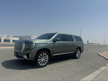 GMC  Yukon  Denali XL  2024  Automatic  15,000 Km  8 Cylinder  Four Wheel Drive (4WD)  SUV  Light Green  With Warranty