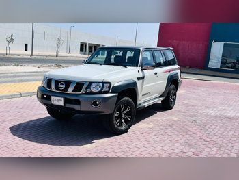 Nissan  Patrol  Super Safari  2024  Manual  17,000 Km  6 Cylinder  Four Wheel Drive (4WD)  SUV  White  With Warranty
