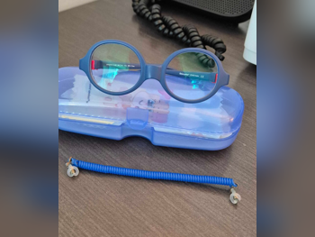 نظارة الطبية  أزرق  دائري  ثنائي البؤرة  الصين  ولادي