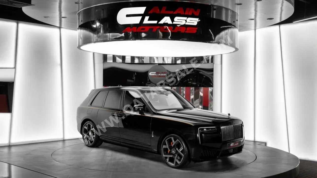 Rolls-Royce  Cullinan  Black Badge  2025  Automatic  12,105 Km  12 Cylinder  All Wheel Drive (AWD)  SUV  Black