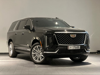 Cadillac  Escalade  600  2025  Automatic  2,300 Km  8 Cylinder  All Wheel Drive (AWD)  SUV  Black  With Warranty