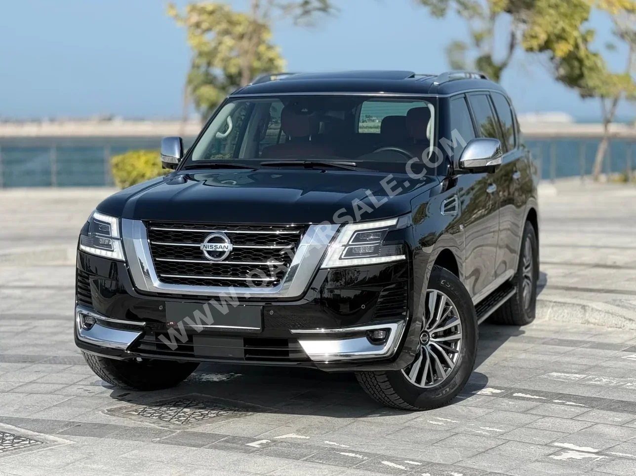 نيسان باترول بلاتنيوم 2020 اوتوماتيك 79,900 كم 8 سلندر دفع رباعي اس يو في أسود