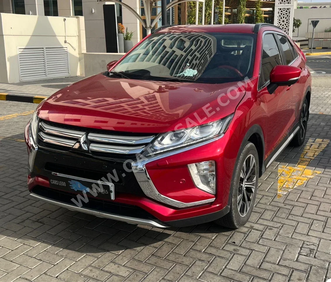 ميتسوبيشي إيكليبس كروس هاي لاين 2019 اوتوماتيك 161,000 كم 4 سلندر سحب امامي اس يو في عنابي