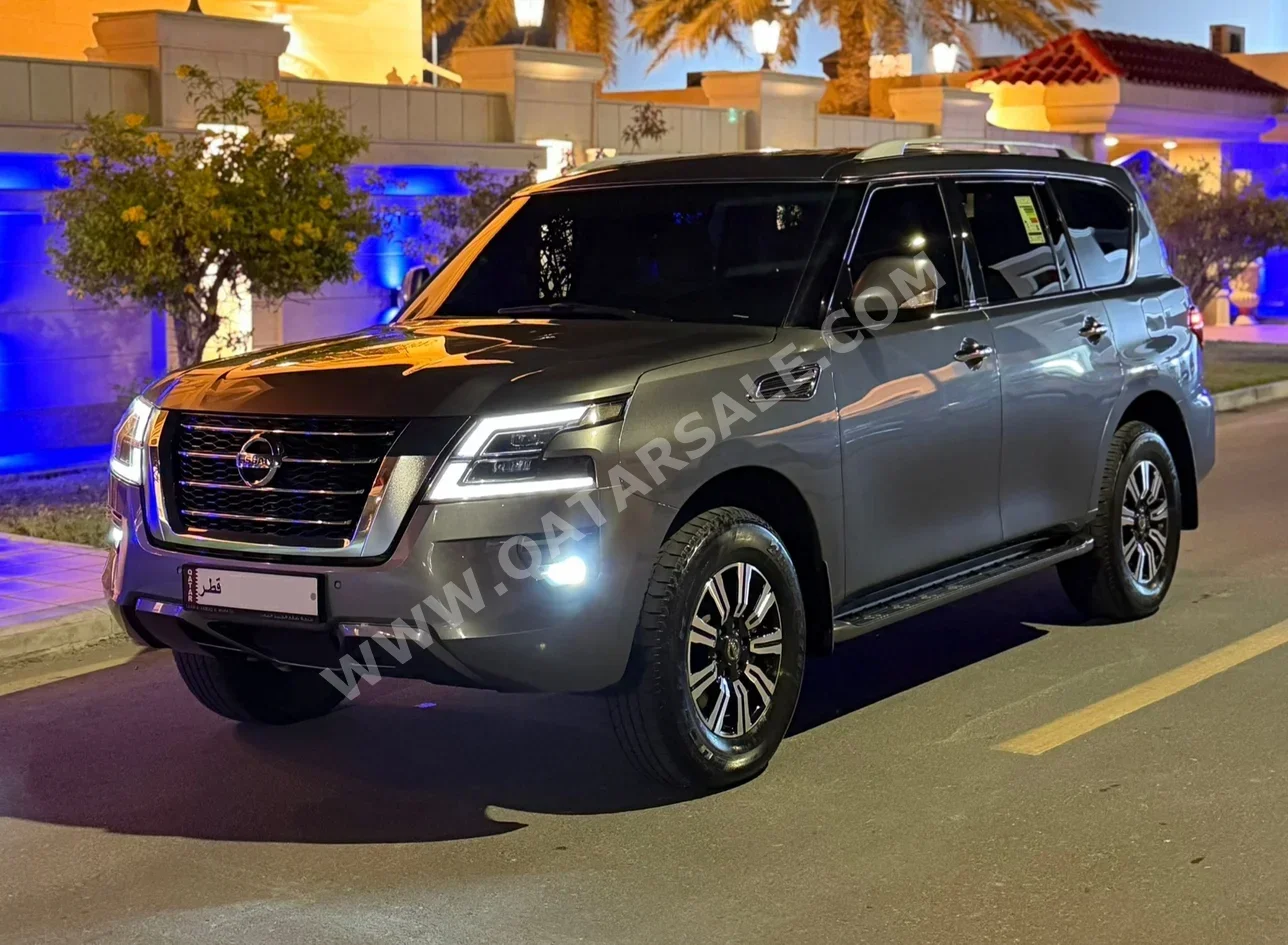 نيسان باترول اس اي 2021 اوتوماتيك 109,000 كم 6 سلندر دفع رباعي اس يو في رمادي