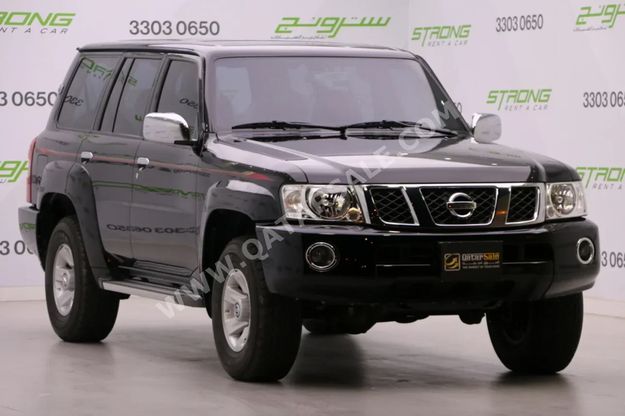 نيسان  باترول  سفاري الاسطورة  2024  عادي  12,000 كم  6 سلندر  دفع رباعي  اس يو في  أسود  تحت الضمان