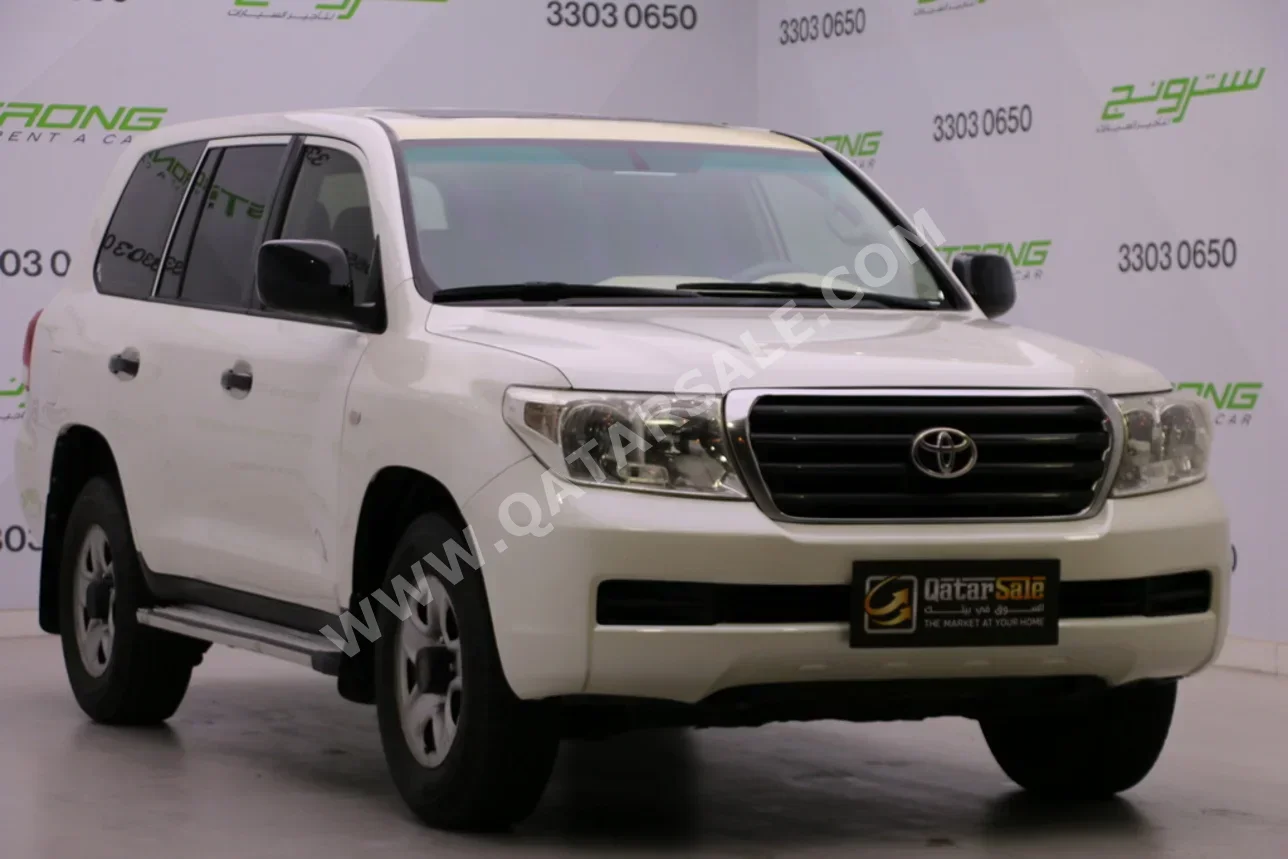 تويوتا لاند كروزر جي 2011 اوتوماتيك 614,000 كم 6 سلندر دفع رباعي اس يو في أبيض لؤلؤي