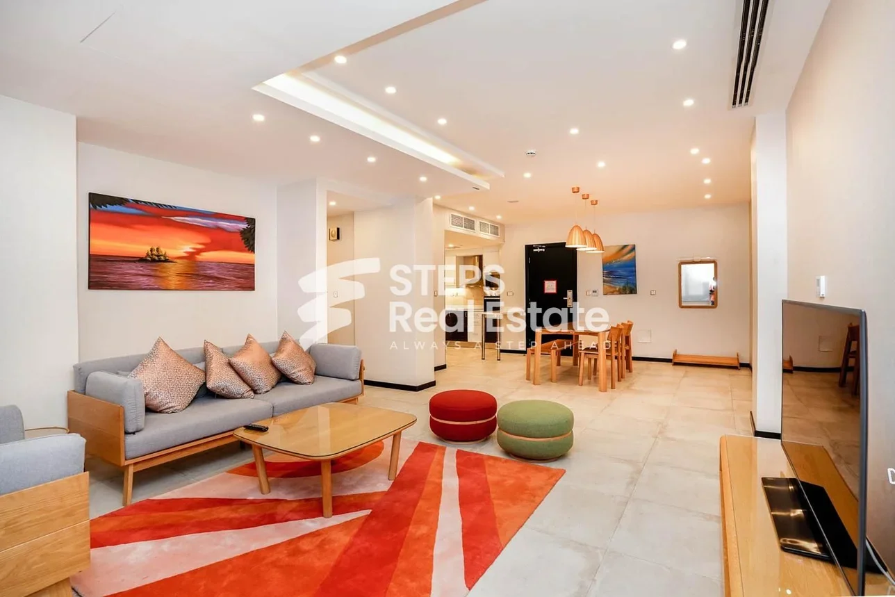 2 غرف نوم شقة للايجار في الدوحة - المنصورة مفروشة بالكامل