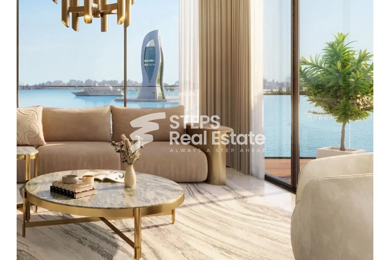 2 غرف نوم  شقة  للبيع  في لوسيل -  جزيرة قطيفان الشمالية  مفروشة بالكامل