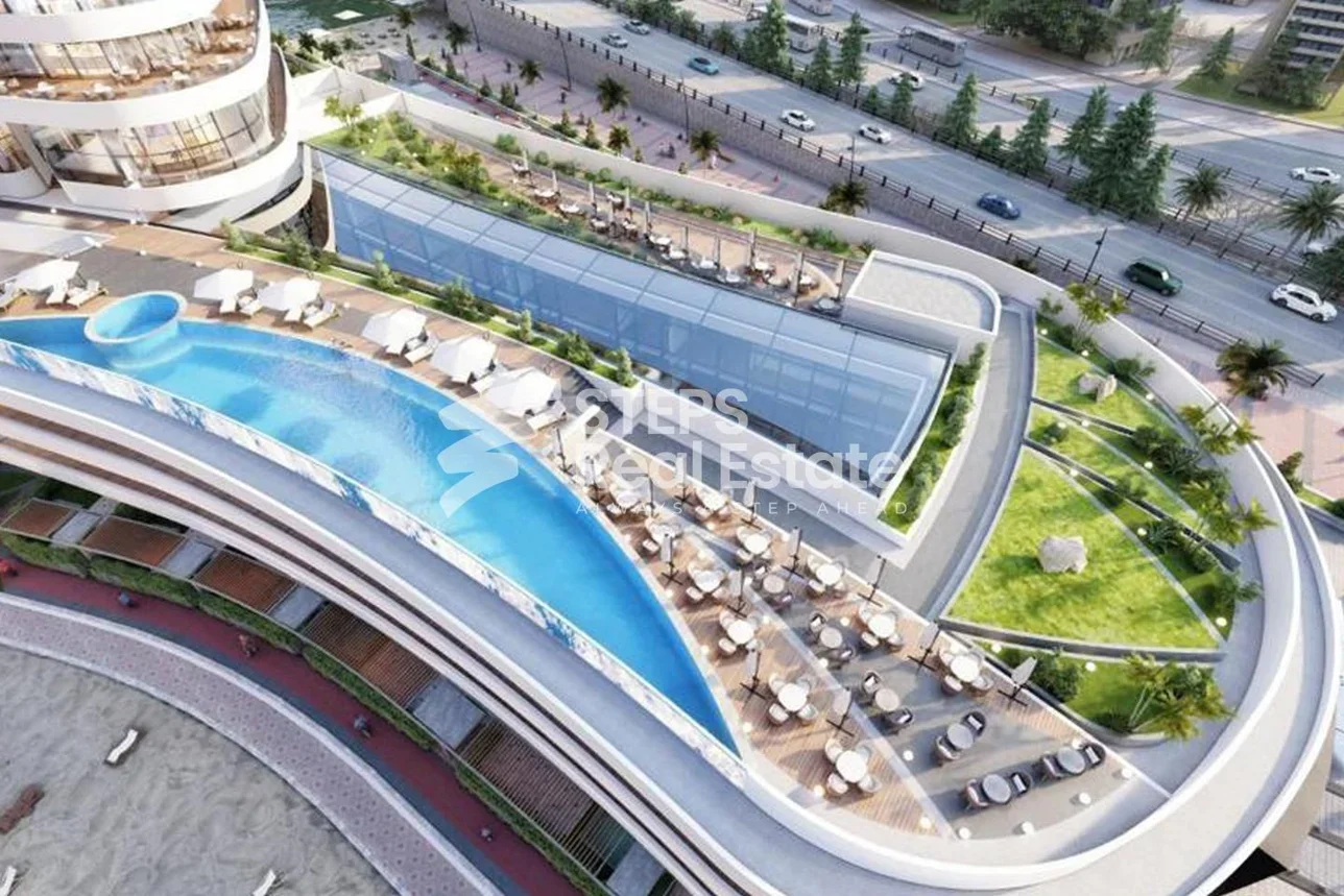 2 غرف نوم  شقة  للبيع  في لوسيل -  الواجهة البحرية السكنية  نصف مفروشة