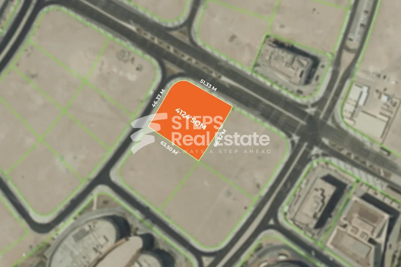 Lands For Sale  in Lusail  - Energy City  -Area Size 4,124 Square Meter