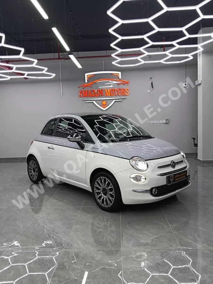 Fiat  500  2022  Automatic  59,000 Km  4 Cylinder  Front Wheel Drive (FWD)  Hatchback  Beige