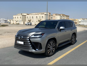 Lexus  LX  600 Luxury  2023  Automatic  37,000 Km  6 Cylinder  Four Wheel Drive (4WD)  SUV  Silver  With Warranty