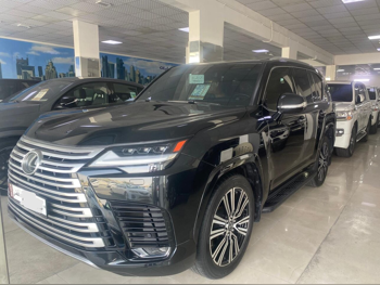 Lexus  LX  600 Luxury  2024  Automatic  53,000 Km  6 Cylinder  Four Wheel Drive (4WD)  SUV  Black  With Warranty