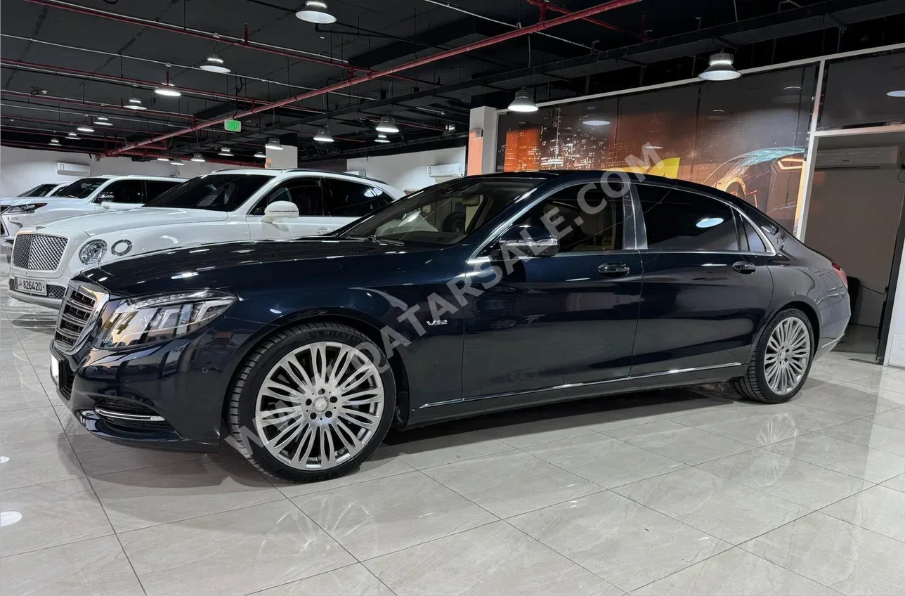 Mercedes-Benz  Maybach  S600  2016  Automatic  7,000 Km  12 Cylinder  All Wheel Drive (AWD)  Sedan  Black