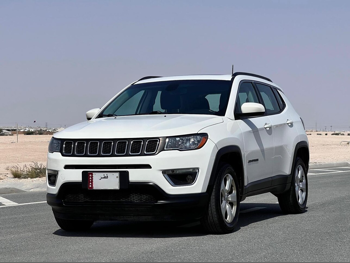 Jeep  Compass  longitude  2019  Automatic  81,000 Km  4 Cylinder  Four Wheel Drive (4WD)  SUV  White
