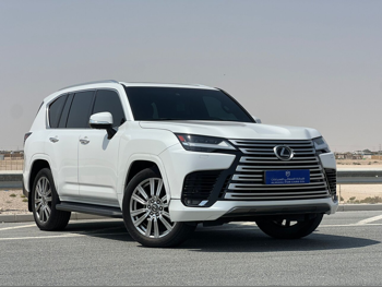 لكزس  ال اكس  600  2023  اوتوماتيك  50,000 كم  6 سلندر  دفع رباعي  اس يو في  أبيض  تحت الضمان