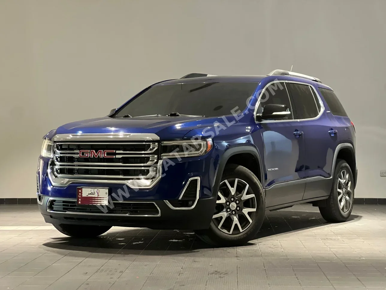 GMC  Acadia  2023  Automatic  58,700 Km  6 Cylinder  All Wheel Drive (AWD)  SUV  Blue  With Warranty