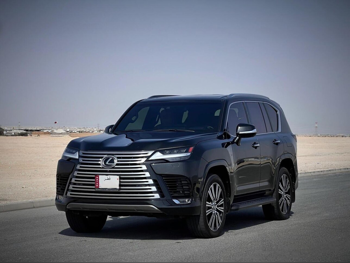 Lexus  LX  600 Luxury  2024  Automatic  66,250 Km  6 Cylinder  Four Wheel Drive (4WD)  SUV  Black  With Warranty