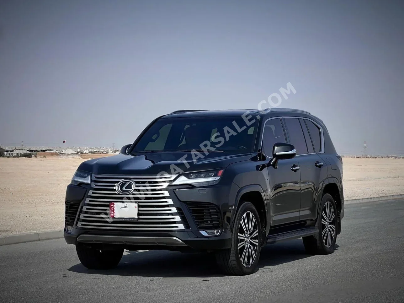 لكزس ال اكس 600 لكجري 2024 اوتوماتيك 66,250 كم 6 سلندر دفع رباعي اس يو في أسود تحت الضمان