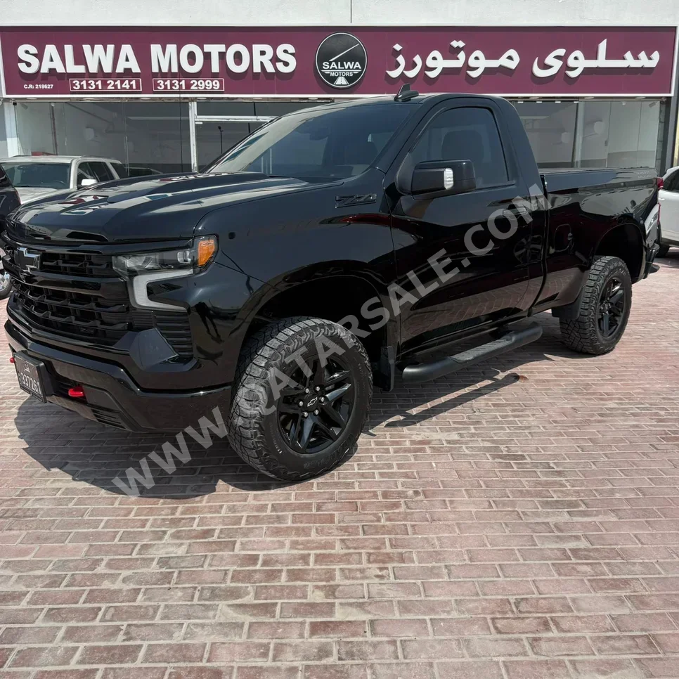 شفروليه  سلفرادو  ال تي تريل بوس زد 71  2023  اوتوماتيك  79,000 كم  8 سلندر  دفع رباعي  بيكب  أسود  تحت الضمان