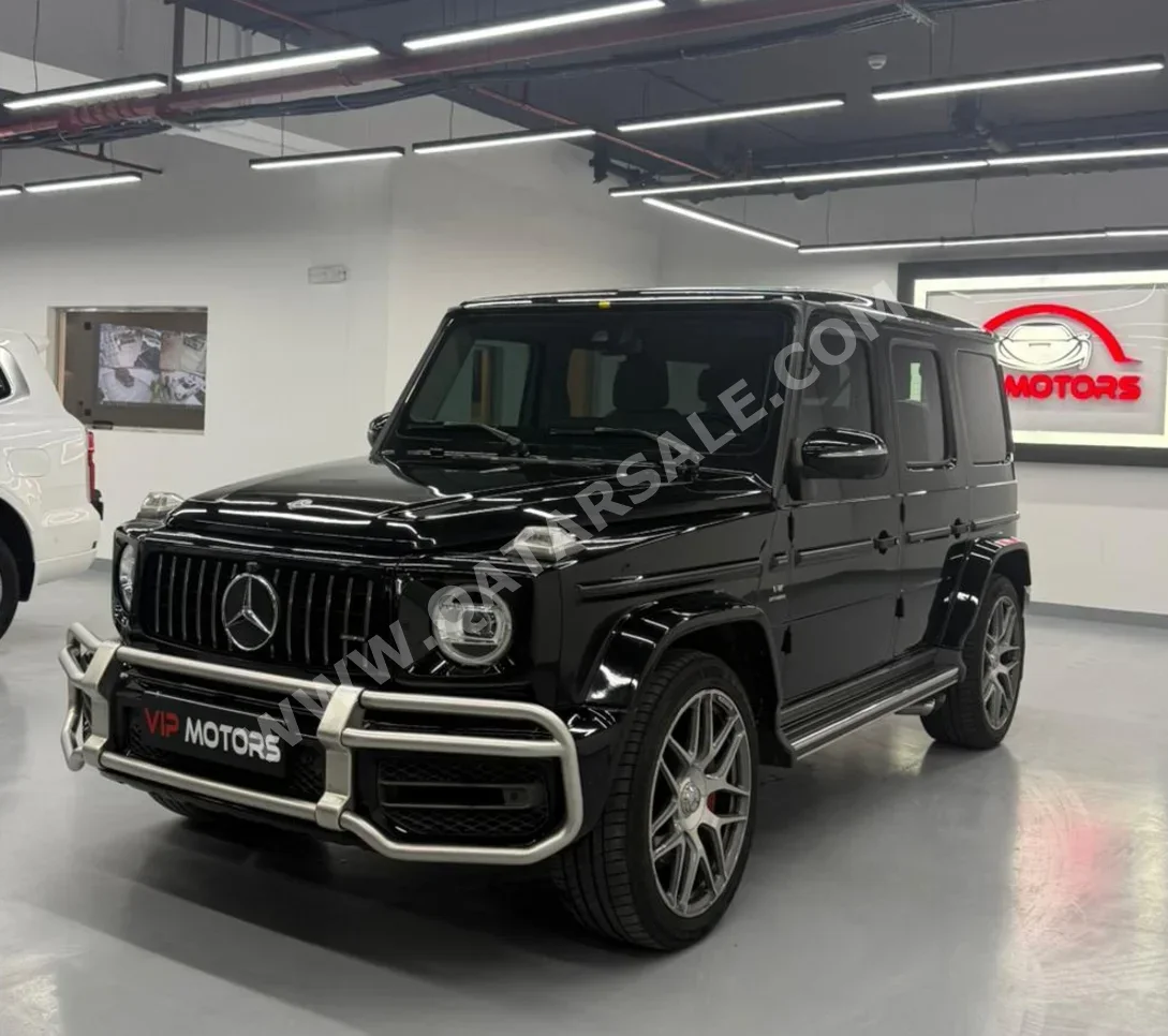 مرسيدس - بنز جي - كلاس 63 اي ام جي 2019 اوتوماتيك 142,000 كم 8 سلندر دفع رباعي اس يو في أسود