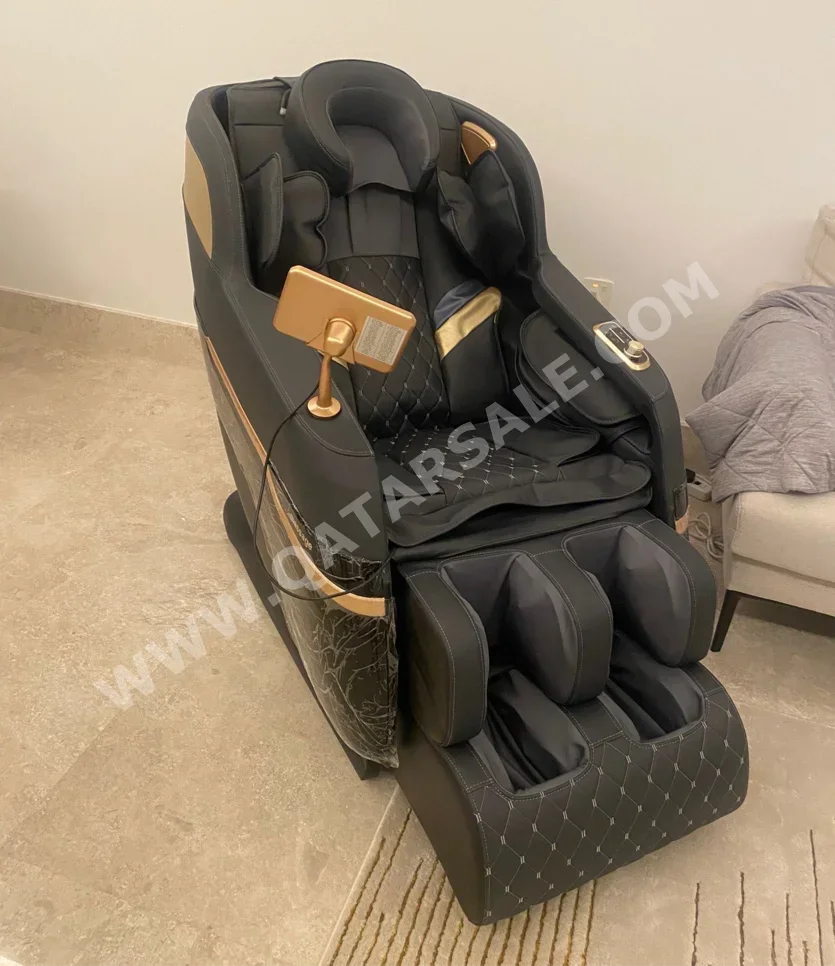 Massage Chair Leercon  Black  China  M  All Body  4D