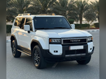 تويوتا  برادو  تي اكس تيربو  2024  اوتوماتيك  22,000 كم  4 سلندر  دفع رباعي  اس يو في  أبيض  تحت الضمان