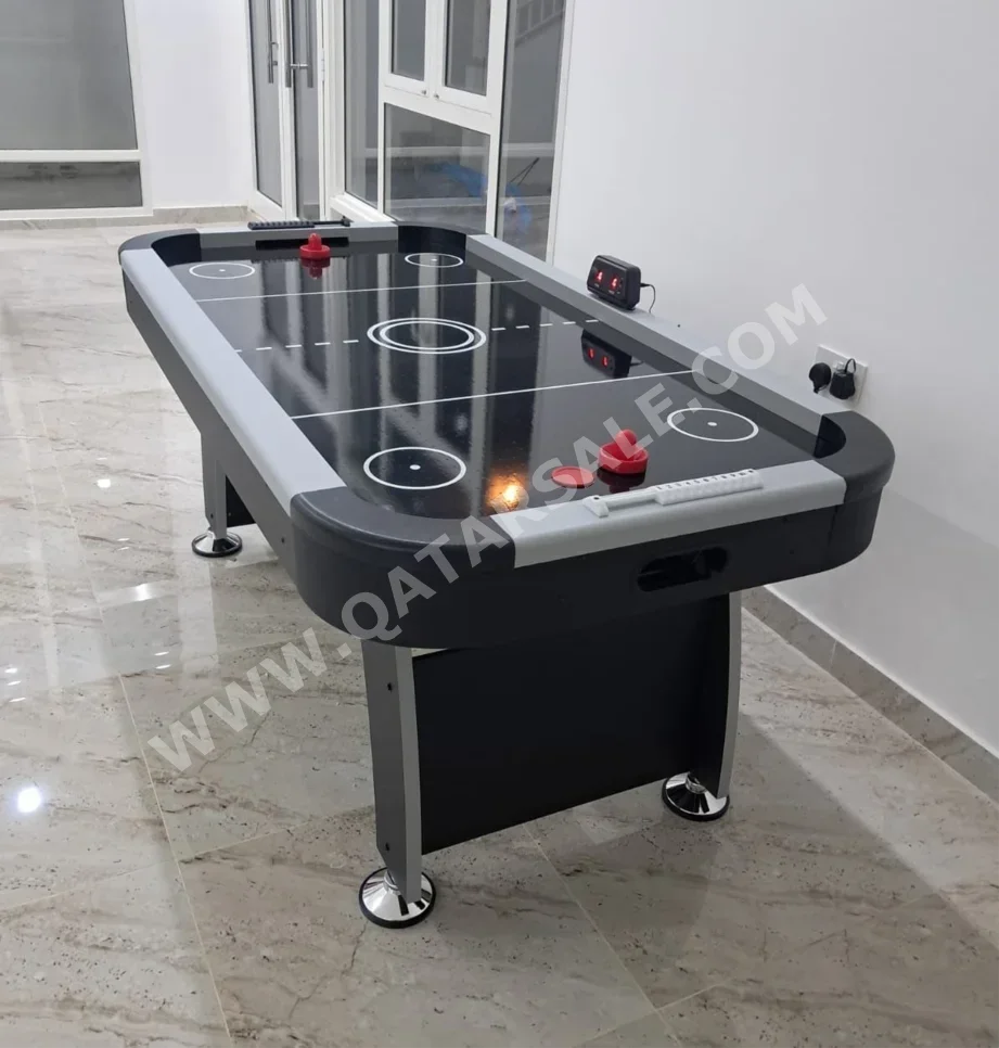 Black & Silver  Hockey Table