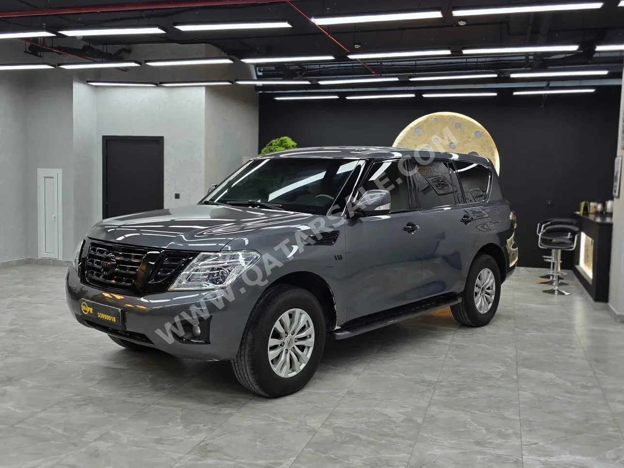 نيسان  باترول  اس اي  2013  اوتوماتيك  220,000 كم  8 سلندر  دفع رباعي  اس يو في  رمادي