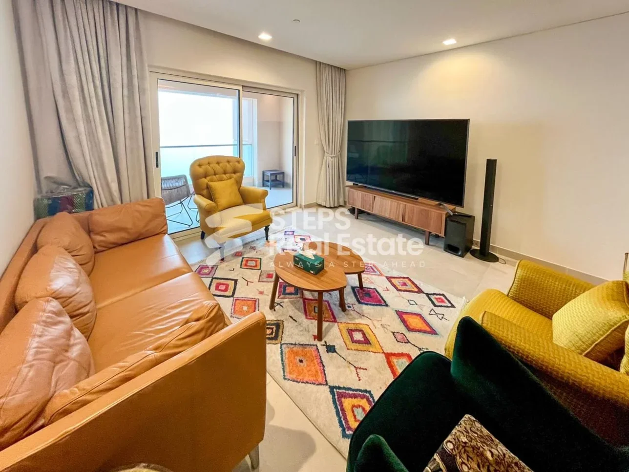 شقة استوديو  للبيع  في الدوحة -  اللؤلؤة  مفروشة بالكامل