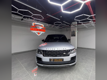 Land Rover  Range Rover  HSE  2019  Automatic  70,000 Km  6 Cylinder  Four Wheel Drive (4WD)  SUV  Silver  With Warranty