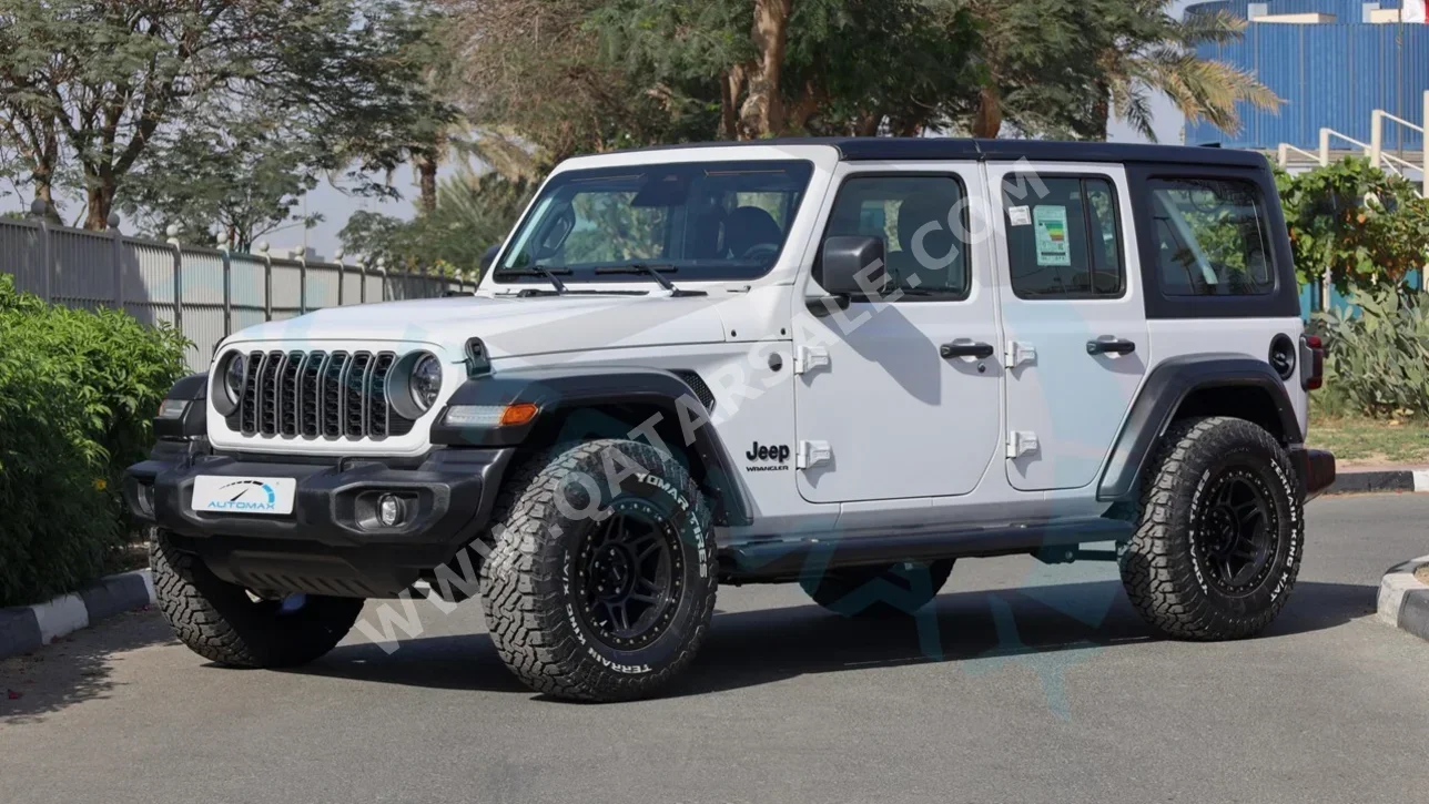 Jeep  Wrangler  Sport Plus  2025  Automatic  0 Km  6 Cylinder  All Wheel Drive (AWD)  SUV  White  With Warranty