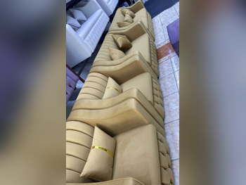 Sofas, Couches & Chairs Sofa Set  - Fabric  - Yellow