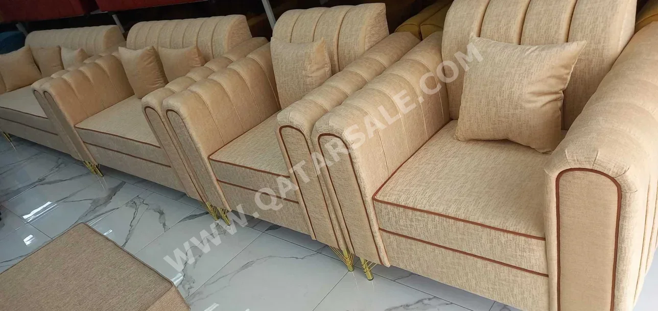 Sofas, Couches & Chairs Lifestyle  Sofa Set  - Fabric  - Yellow