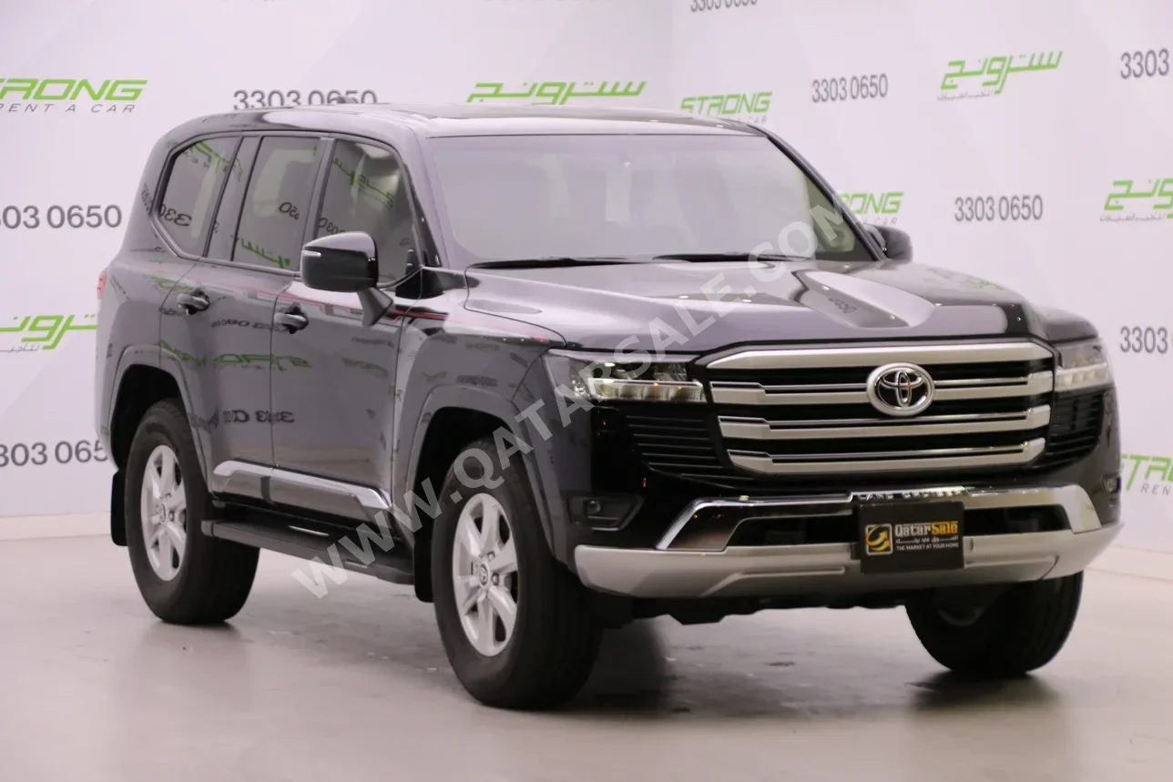 تويوتا لاند كروزر جي اكس ار توين توربو 2026 اوتوماتيك 5,500 كم 6 سلندر دفع رباعي اس يو في أسود تحت الضمان