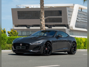 جاكوار  اف-تايب  أس  2021  اوتوماتيك  20,000 كم  6 سلندر  دفع خلفي  كوبيه \ سبورت  رمادي  تحت الضمان