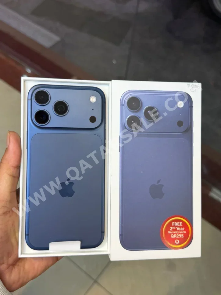 Mobile Phones Apple  - Iphone 17  - Pro Max  - Silver  - 256 GB