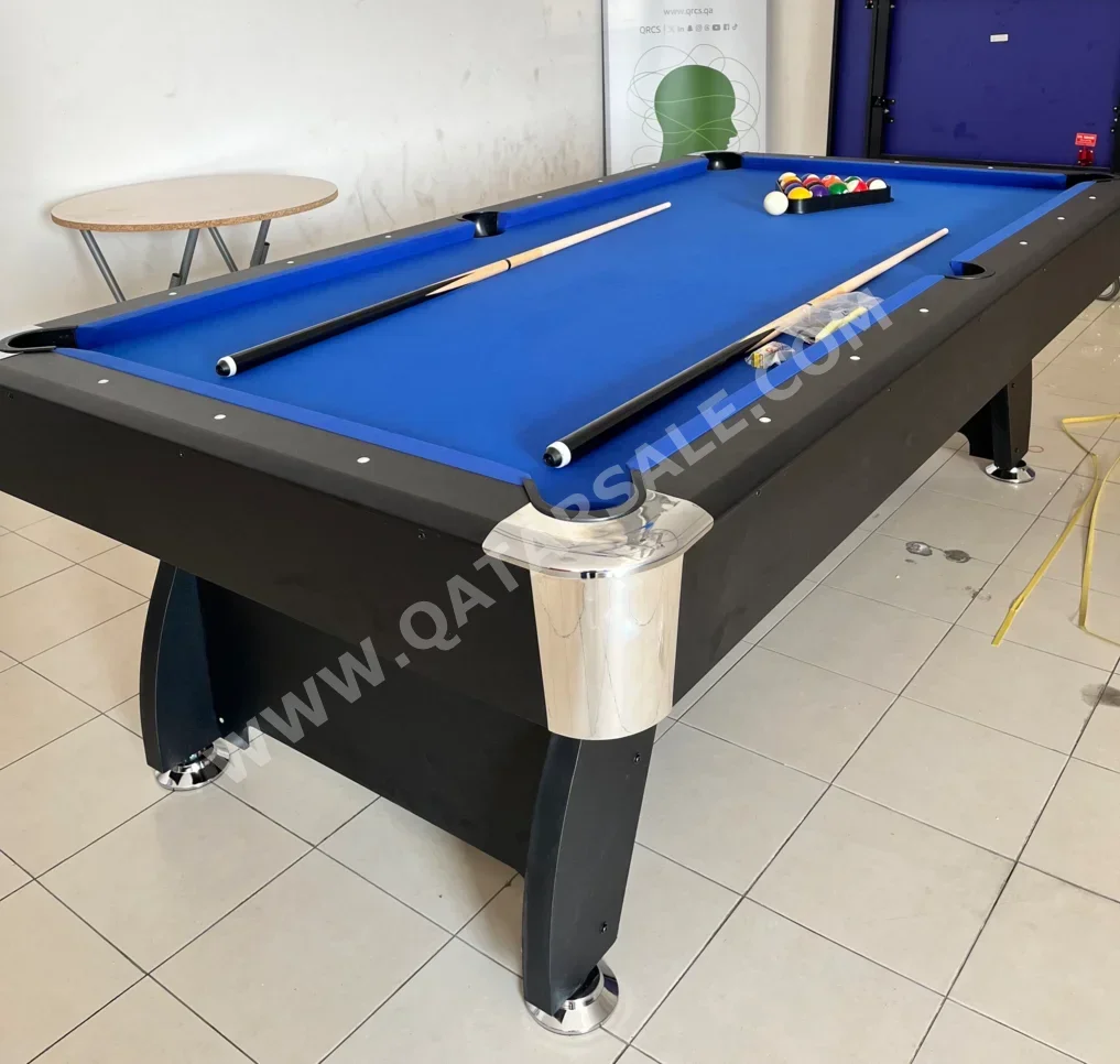 Blue  Billiard Table