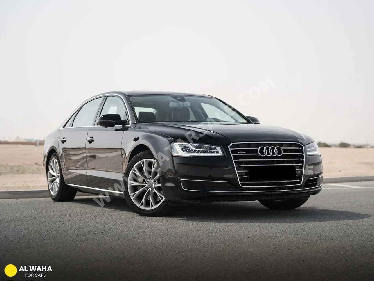 Audi  A8  L  2017  Automatic  92,000 Km  6 Cylinder  All Wheel Drive (AWD)  Sedan  Black