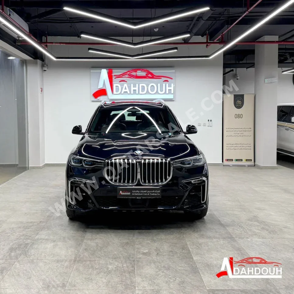 BMW  X-Series  X7  2019  Automatic  98,000 Km  8 Cylinder  Four Wheel Drive (4WD)  SUV  Black  With Warranty