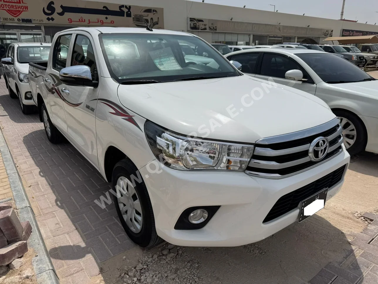 Toyota Hilux 2025 Automatic 12,000 Km 4 Cylinder Rear Wheel Drive (RWD) Pick Up White