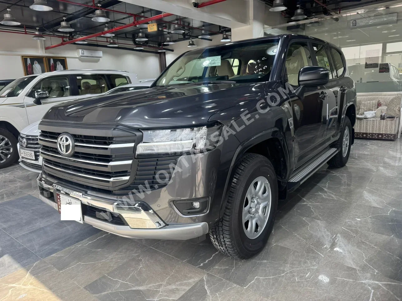 تويوتا  لاند كروزر  جي اكس  2026  اوتوماتيك  0 كم  6 سلندر  دفع رباعي  اس يو في  رمادي  تحت الضمان