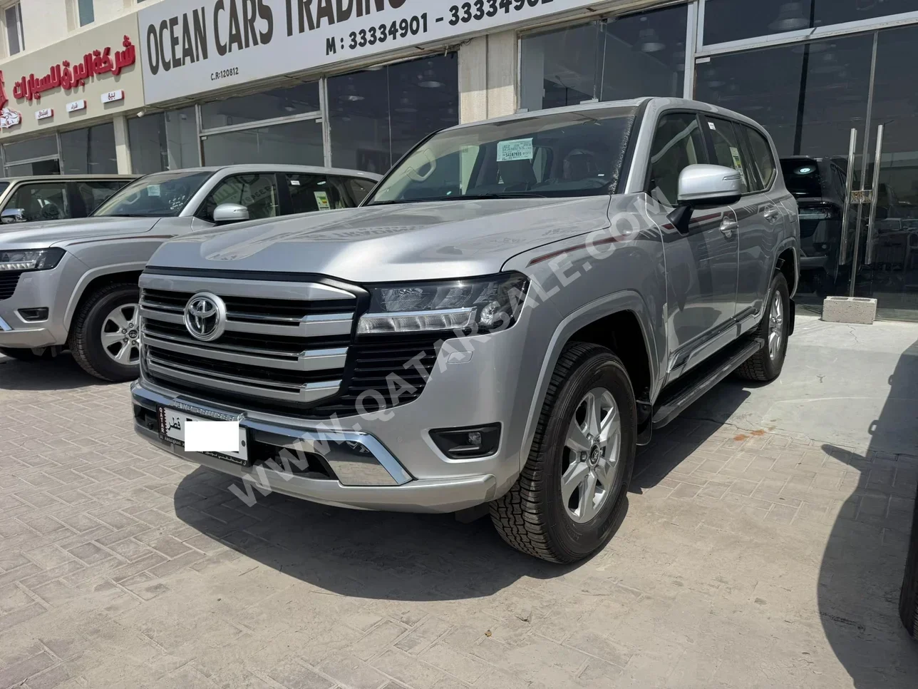 تويوتا  لاند كروزر  جي اكس ار  2025  اوتوماتيك  0 كم  6 سلندر  دفع رباعي  اس يو في  فضي  تحت الضمان