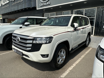 Toyota  Land Cruiser  GXR  2025  Automatic  0 Km  6 Cylinder  Four Wheel Drive (4WD)  SUV  White  With Warranty