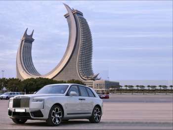 Rolls-Royce  Cullinan  Black Badge  2025  Automatic  8,000 Km  12 Cylinder  Four Wheel Drive (4WD)  SUV  Gray Nardo  With Warranty