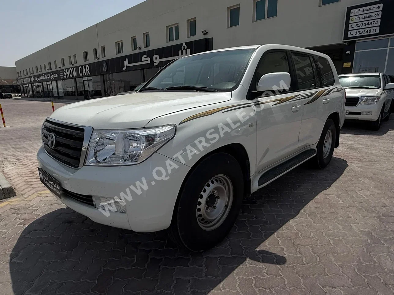Toyota Land Cruiser GX 2011 Automatic 405,000 Km 6 Cylinder Four Wheel Drive (4WD) SUV White