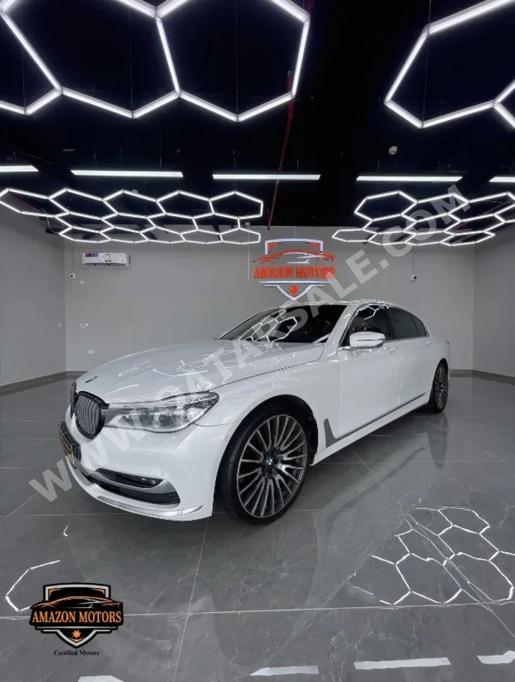BMW  7-Series  750 Li  2016  Automatic  83,000 Km  6 Cylinder  Rear Wheel Drive (RWD)  Sedan  White