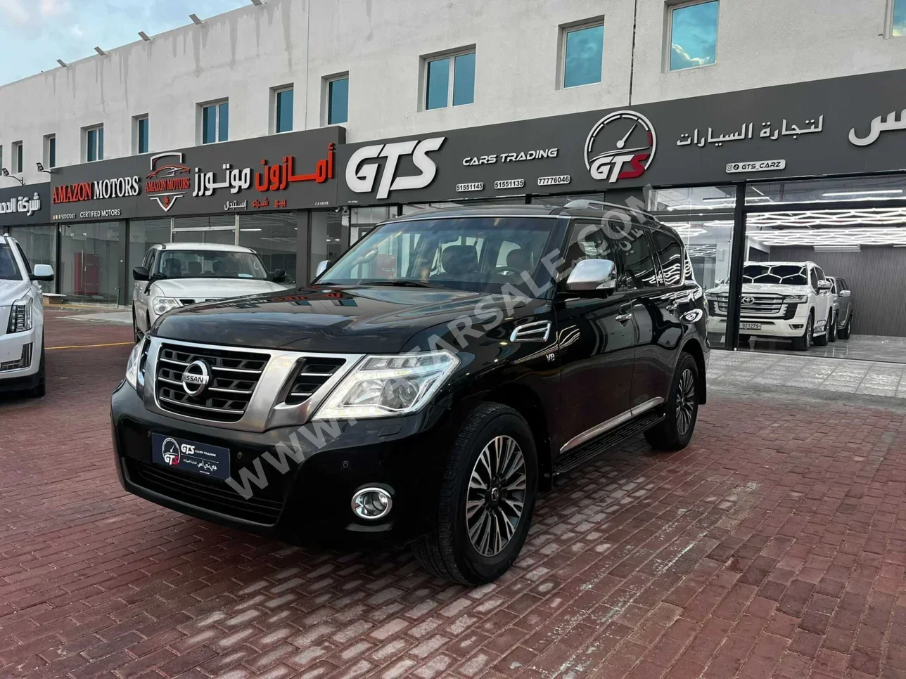 Nissan  Patrol  Platinum  2014  Automatic  267,000 Km  8 Cylinder  Four Wheel Drive (4WD)  SUV  Black