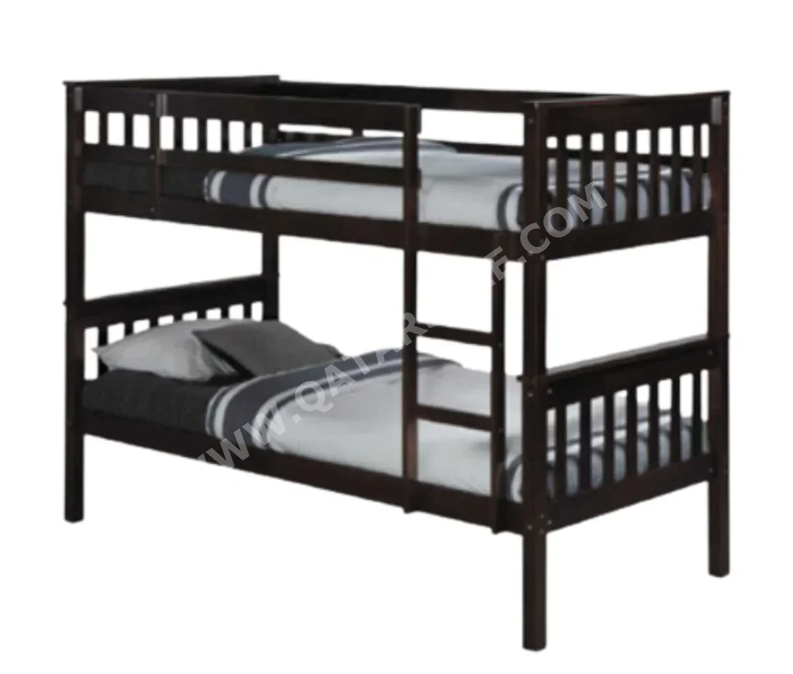 الأسّرة - لايف ستايل  - مزدوج  - بنى  - متضمنة المرتبة