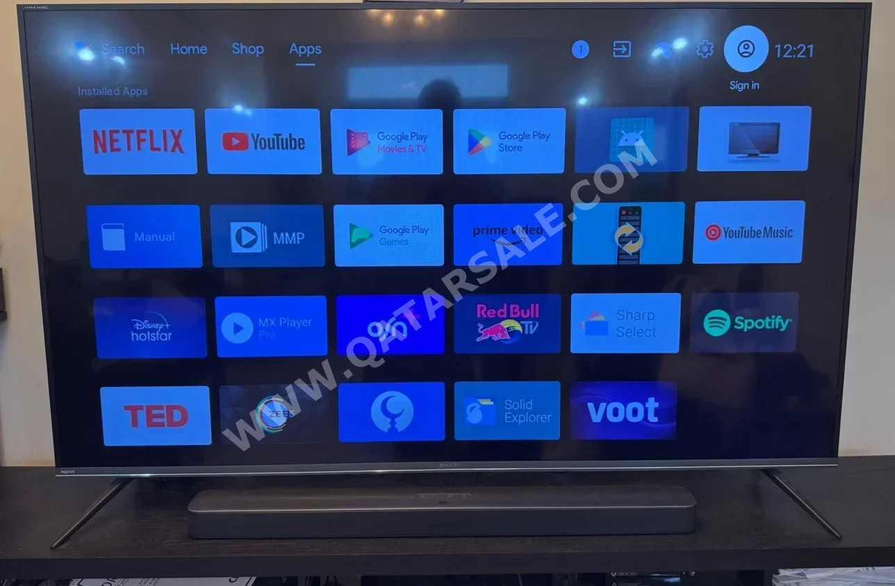 Television (TV) - 75 Inch  - 4K or UHD  - Smart TV